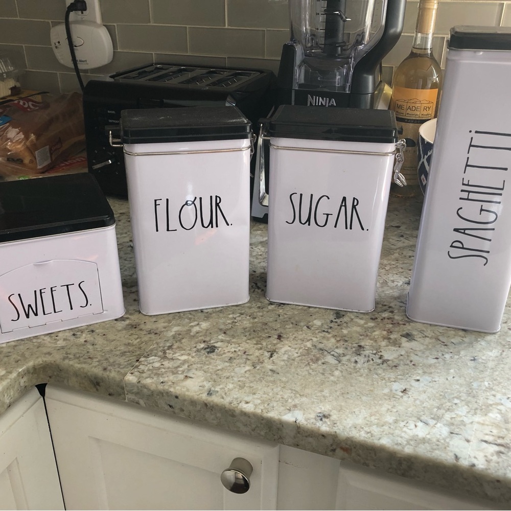 Rae Dunn Metal Container Set
